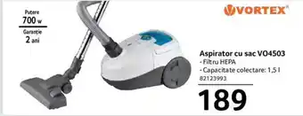Aspirator cu sac V04503