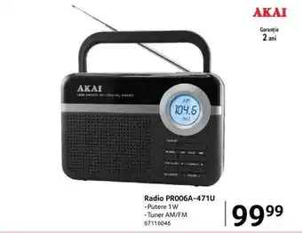 Selgros Radio PR006A-471U Ofertă