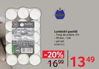 Lumânări pastilă