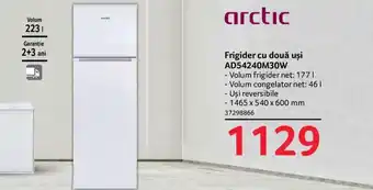 Selgros Frigider cu două uși AD54240M30W Ofertă