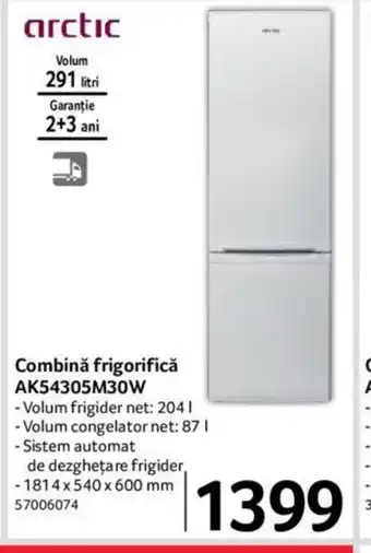Selgros Combină frigorifică AK54305M30W Ofertă