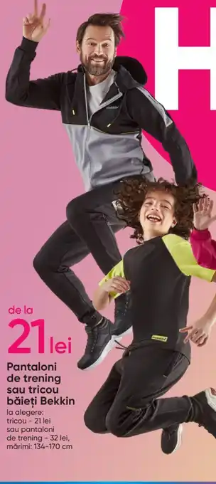 Pepco Pantaloni de trening sau tricou băieţi Bekkin Ofertă