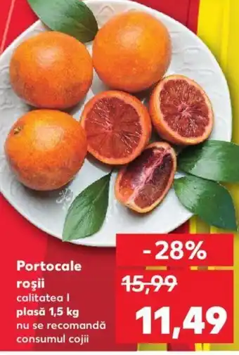 Kaufland Portocale roşii Ofertă