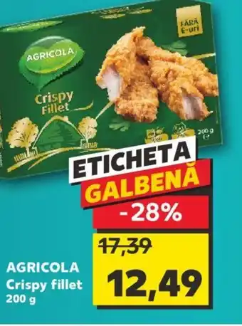Kaufland AGRICOLA Crispy fillet 200 g Ofertă
