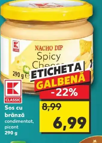 Kaufland Sos cu brânză condimentat, picant Ofertă