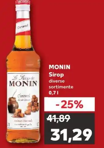 Kaufland MONIN Sirop 0.7L Ofertă