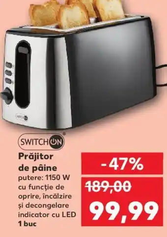 Kaufland SWITCHON Prăjitor de pâine Ofertă