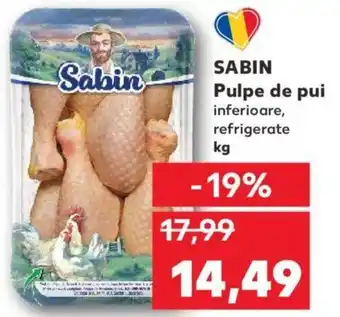 Kaufland SABIN Pulpe de pui Ofertă