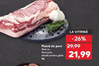 Kaufland Fleică de porc Ofertă