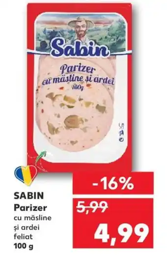 Kaufland SABIN Parizer Ofertă
