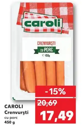 CAROLI Crenvurşti