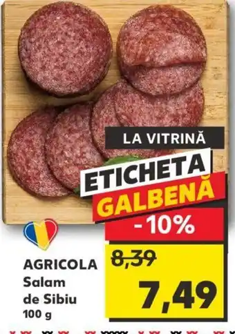 Kaufland AGRICOLA Salam de Sibiu Ofertă