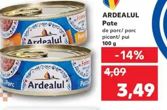 Kaufland ARDEALUL Pate Ofertă