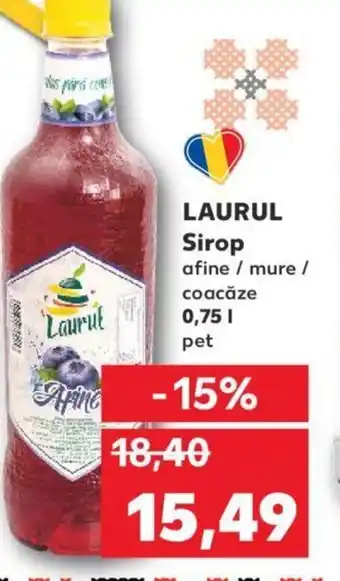 Kaufland LAURUL Sirop Ofertă
