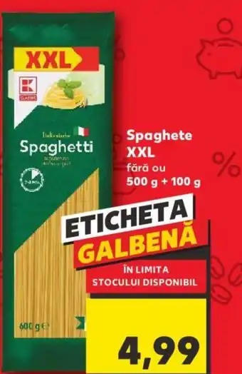 Kaufland Spaghete XXL Ofertă