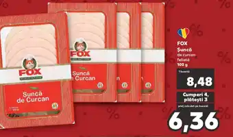 Kaufland FOX Şuncă Ofertă