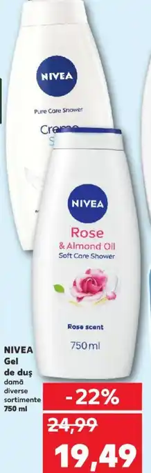 Kaufland NIVEA Gel de duş Ofertă
