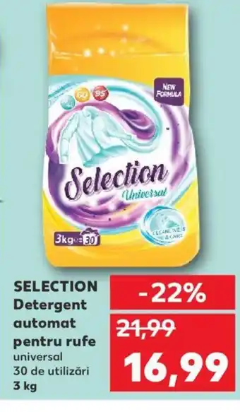 SELECTION Detergent automat pentru rufe