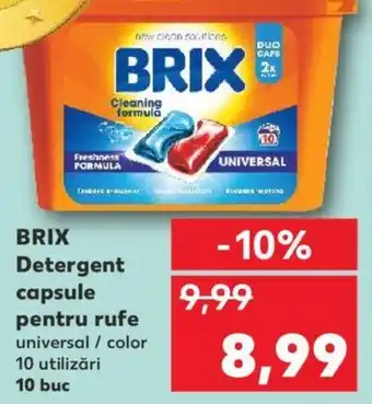 Kaufland BRIX Detergent capsule pentru rufe Ofertă