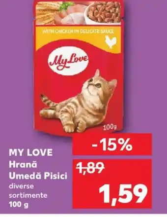 Kaufland MY LOVE Hrană Umedă Pisici Ofertă