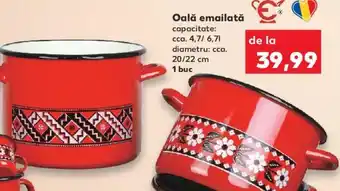 Kaufland Oală emailată Ofertă