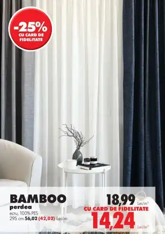 Diego BAMBOO perdea Ofertă
