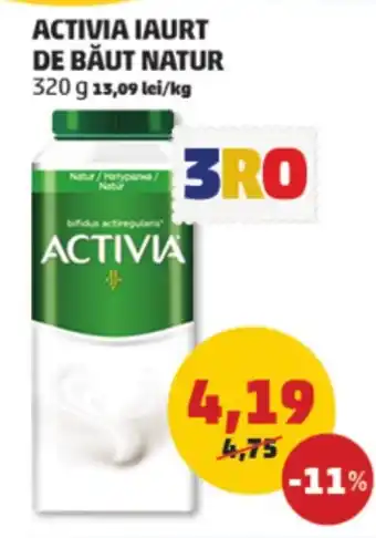 Penny ACTIVIA IAURT DE BĂUT NATUR Ofertă