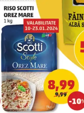 Penny RISO SCOTTI OREZ MARE Ofertă