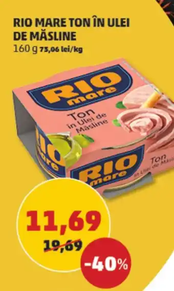 Penny RIO MARE TON ÎN ULEI DE MĂSLINE Ofertă
