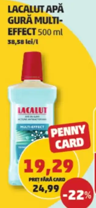 Penny LACALUT APĂ GURĂ MULTI- EFFECT Ofertă