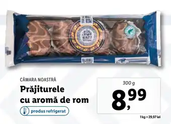 Lidl CĂMARA NOASTRĂ Prăjiturele cu aromă de rom Ofertă