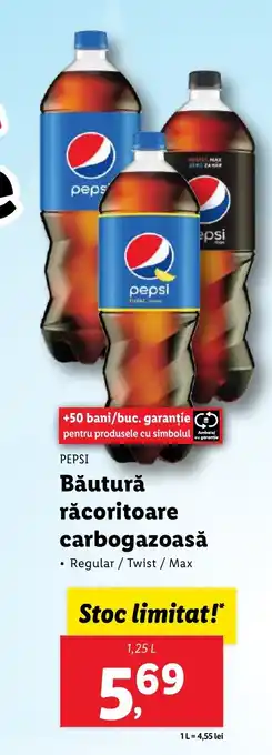 Lidl PEPSI Băutură răcoritoare carbogazoasă Ofertă