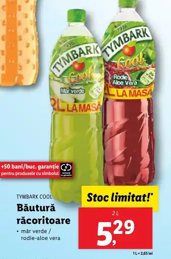 Lidl TYMBARK COOL Băutură răcoritoare Ofertă
