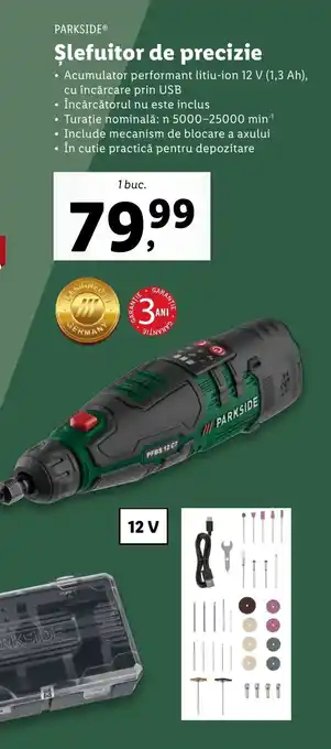 Lidl PARKSIDE Şlefuitor de precizie Ofertă