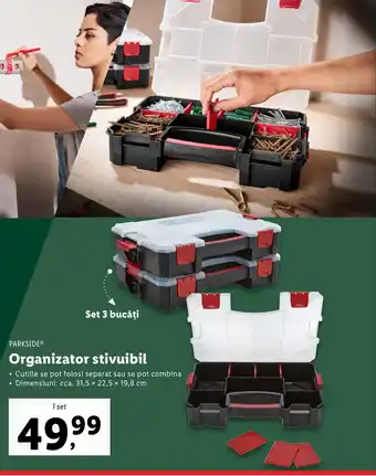 Lidl PARKSIDE Organizator stivuibil Ofertă