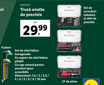 Lidl PARKSIDE Trusă unelte de precizie Ofertă
