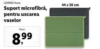 Lidl Suport microfibră, pentru uscarea vaselor Ofertă