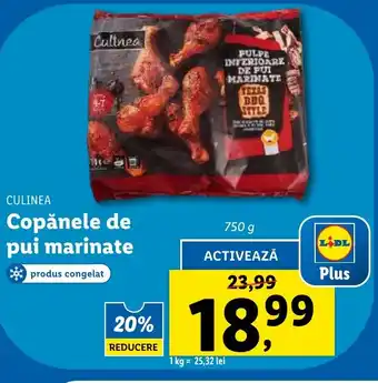 Lidl CULINEA Copănele de pui marinate Ofertă