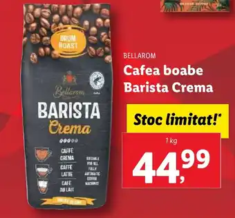 Lidl BELLAROM Cafea boabe Barista Crema Ofertă