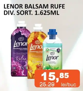 Unicarm LENOR BALSAM RUFE DIV. SORT. 1.625ML Ofertă