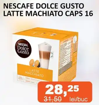 Unicarm NESCAFE DOLCE GUSTO LATTE MACHIATO CAPS 16 Ofertă