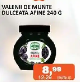 Unicarm VALENII DE MUNTE DULCEATA AFINE 240 G Ofertă