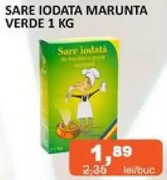 Unicarm SARE IODATA MARUNTA VERDE 1 KG Ofertă