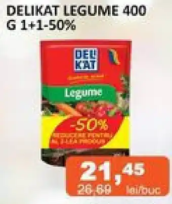 Unicarm DELIKAT LEGUME 400 G 1+1-50% Ofertă