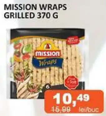 Unicarm MISSION WRAPS GRILLED 370 G Ofertă