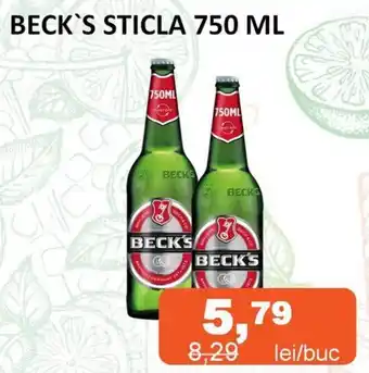 Unicarm BECK'S STICLA 750 ML Ofertă
