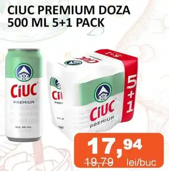 Unicarm CIUC PREMIUM DOZA 500 ML 5+1 PACK Ofertă