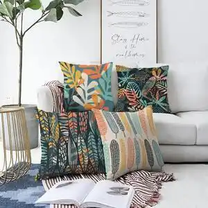 Favi Set 4 fețe de pernă minimalist cushion covers colorful, 55 x 55 cm Ofertă