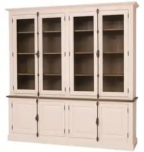 Favi Vitrina cu 4 usi cu tija bas + 4 usi mari sticla cu tija sup cu finisaj dublu color Ofertă