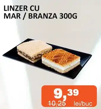 Unicarm LINZER CU MAR / BRANZA 300G Ofertă